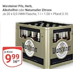 Pils Angebote von Warsteiner bei GLOBUS Gotha für 9,99 €