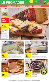 Promotion Foie de porc dans le prospectus Carrefour, valable du 22/09/2026 au 05/10/2026 Promo Foie de porc dans le catalogue Carrefour du moment à la page 34