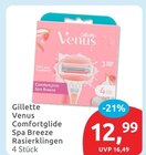 Venus Comfortglide Spa Breeze Rasierklingen von Gillette im aktuellen budni Prospekt für 12,99 €