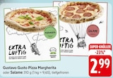 Pizza Margherita oder Salame bei EDEKA im Prospekt "" für 2,99 €