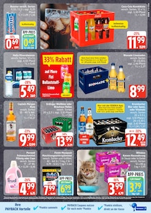 Coca Cola im EDEKA Prospekt "Top Angebote" mit 13 Seiten (Hamburg)