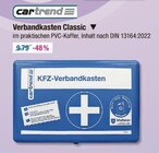 Verbandkasten Classic von cartrend im aktuellen V-Markt Prospekt für 5,00 €