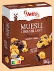 Muesli Croustillant Chocolat - Netto en promo chez Netto Muesli Croustillant Chocolat - Netto dans le catalogue Netto