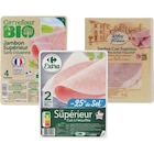 SUR TOUS LES JAMBONS CUITS SUPÉRIEURS - CARREFOUR - Carrefour Market SUR TOUS LES JAMBONS CUITS SUPÉRIEURS - CARREFOUR dans le catalogue Carrefour Market
