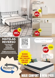 Offre Matelas 160x200 dans le catalogue Maxi Bazar du moment à la page 10