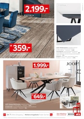 Aktueller XXXLutz Möbelhäuser Prospekt mit Esstisch, "JOOP! Aktionswochen", Seite 17