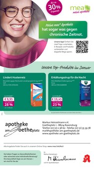 Aktueller mea - meine apotheke Prospekt "Unsere Januar-Angebote" für Ravensburg Aktueller mea - meine apotheke Prospekt für Ravensburg mit Seiten