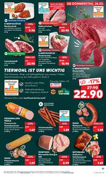 Braten im Kaufland Prospekt "Aktuelle Angebote" mit 70 Seiten (Cottbus)