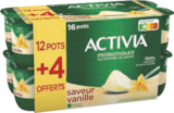 Yaourt aux probiotiques saveur vanille - ACTIVIA dans le catalogue Carrefour