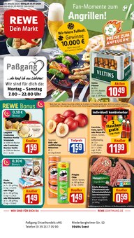 Bier im REWE Prospekt "Dein Markt" mit 32 Seiten (Soest)