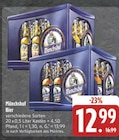 EDEKA Waldsassen - Bier Angebot im Prospekt Bier bei EDEKA im Waldsassen Prospekt für 12,99 €