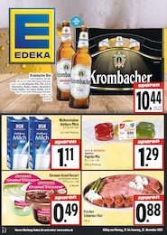 Supermarkt Prospekt von EDEKA Stadtallendorf EDEKA Prospekt: "Aktuelle Angebote", 12 Seiten, 17.11.2025 - 22.11.2025