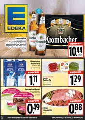 Aktueller EDEKA Supermarkt Prospekt in Neustadt und Umgebung, "Aktuelle Angebote" mit 12 Seiten, 17.11.2025 - 22.11.2025