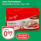 Vollkorn-Knäckebrot von Jeden Tag im aktuellen GLOBUS Prospekt