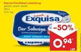 Frischkäse/-zubereitung von Exquisa für 0,94 € bei Netto Marken-Discount im Angebot Frischkäse/-zubereitung von Exquisa im aktuellen Netto Marken-Discount Prospekt