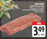 EDEKA Schleiz - Lamm-Lachse Angebot im Prospekt Lamm-Lachse bei EDEKA im Schleiz Prospekt für 3,49 €