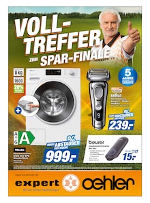 Waschmaschine im aktuellen expert Prospekt (Lahr (Schwarzwald)) Waschmaschine im expert Prospekt "Top Angebote" mit 8 Seiten (Lahr (Schwarzwald))