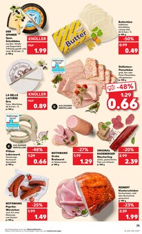 Bratwurst im Kaufland Prospekt "KNÜLLER" mit 56 Seiten (Augsburg)