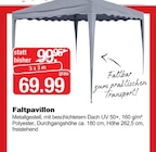 Faltpavillon Angebote bei Herbrügger Unna für 69,99 €