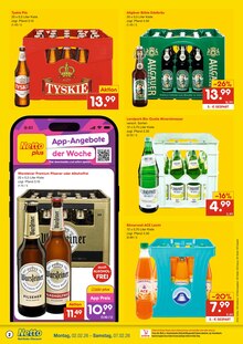 Bier im Netto Marken-Discount Prospekt "DER ORT, AN DEM DU IMMER AUSGEZEICHNETE PREISE FINDEST." mit 6 Seiten (Mönchengladbach)
