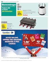 Appareil Raclette Angebote im Prospekt "JOYEUX NOËL & MEILLEURS PRIX" von Carrefour auf Seite 54