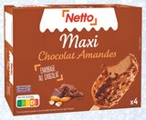 MAXI BÂTONNETS CHOCOLAT AMANDES X4 - NETTO en promo chez Netto Sète à 1,69 €