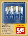 Aktuelles Mineralwasser Angebot bei REWE in Mannheim ab 5,49 €