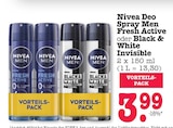 Deo Spray Men Fresh Active im Angebot bei E center in Baden-Baden Deo Spray Men Fresh Active Angebote von Nivea bei E center Baden-Baden für 3,99 €