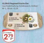 Aktuelles Regional Frische Eier Angebot bei GLOBUS in Halle (Saale) ab 2,79 €