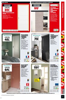 Promotion Bloc Porte dans le prospectus Brico Dépôt, valable du 15/10/2025 au 22/10/2025 Promo Bloc Porte dans le catalogue Brico Dépôt du moment à la page 15