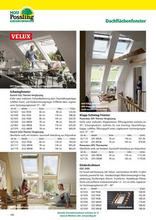 Dachfenster im Holz Possling Prospekt "Holz- & Baukatalog 2024/25" mit 188 Seiten (Potsdam)