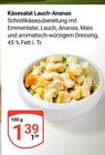 Aktuelle Feinkostlebensmittel Angebote bei GLOBUS in Mannheim Aktuelles Käsesalat Lauch-Ananas Angebot bei GLOBUS in Mannheim ab 1,39 €