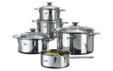 Topfset Bordeaux, Edelstahl, 5-teilig Angebote von BSF bei HARDECK Rheine für 99,00 €