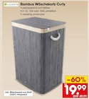 Bambus Wäschekorb Curly Angebote von Juskys bei Netto Marken-Discount Coburg für 19,99 €
