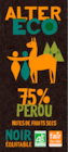 TABLETTE DE CHOCOLAT NOIR 75% BIO ALTER ECO - ALTER ECO - Auchan Supermarché à Salon-de-Provence TABLETTE DE CHOCOLAT NOIR 75% BIO ALTER ECO - ALTER ECO en promo chez Auchan Supermarché Salon-de-Provence à 2,89 €