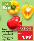 Kaufland - Bio-Paprika Angebot im Prospekt Bio-Paprika bei Kaufland im Prospekt "" für 1,99 €