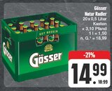 Natur Radler im Angebot bei EDEKA in Erlangen Natur Radler Angebote von Gösser bei EDEKA Erlangen für 14,99 €