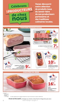 Catalogue de la semaine "Célébrons LES PRODUCTEURS de chez nous" avec 2 pages, valide du 13/10/2026 au 18/10/2026 pour Aizenay et alentours Prospectus de la semaine "Célébrons LES PRODUCTEURS de chez nous" avec 2 pages, valide du 13/10/2026 au 18/10/2026 pour Aizenay et alentours