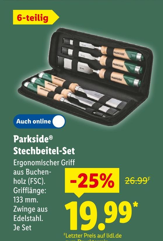 Stechbeitel-Set