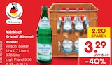 Märkisch Kristall Mineralwasser von Grüneberg im aktuellen Netto Marken-Discount Prospekt