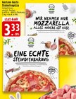 Steinofenpizza Mozzarella Angebote von Gustavo Gusto bei EDEKA Hürth für 3,33 €