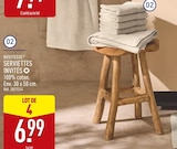 Serviettes invités - NOVITESSE dans le catalogue Aldi
