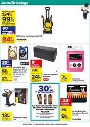 Offre Nettoyeur Haute-Pression dans le catalogue Carrefour du moment à la page 71