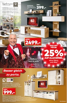 Fernseher im aktuellen porta Möbel Prospekt (Rheda-Wiedenbrück) Fernseher im porta Möbel Prospekt "DIE MÖBILÄUMS-SPAR-SHOW" mit 12 Seiten (Rheda-Wiedenbrück)