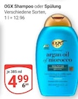 Shampoo im Angebot bei GLOBUS in Jena Shampoo Angebote von OGX bei GLOBUS Jena für 4,99 €