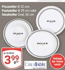 Pizzateller im Angebot bei GLOBUS in Hürth Pizzateller Angebote von CreaTable bei GLOBUS Hürth für 3,99 €