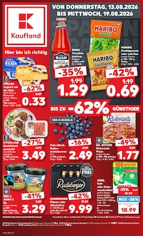 Kaufland Halle Prospekt der aktuellen Woche, gültig von 13.08.2026 bis 19.08.2026 Aktueller Kaufland Halle Prospekt "Hier bin ich richtig" mit 54 Seiten