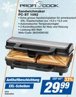 Sandwichmaker PC-ST 1092 von ProfiCook für 29,99 € bei HEM expert im Angebot Sandwichmaker PC-ST 1092 von ProfiCook im aktuellen HEM expert Prospekt