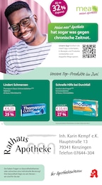 mea - meine apotheke Prospekt für Riegel mit 4 Seiten mea - meine apotheke Prospekt für Riegel: "Unsere Juni-Angebote", 4 Seiten, 01.06.2025 - 30.06.2025