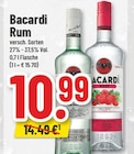 Rum im Angebot bei Marktkauf in Herne Rum Angebote von Bacardi bei Marktkauf Herne für 10,99 €